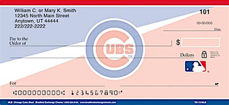 chicago cubs checks|Chicago Cubs Checks .